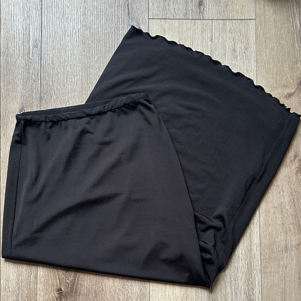 UO Black Midi Skirt